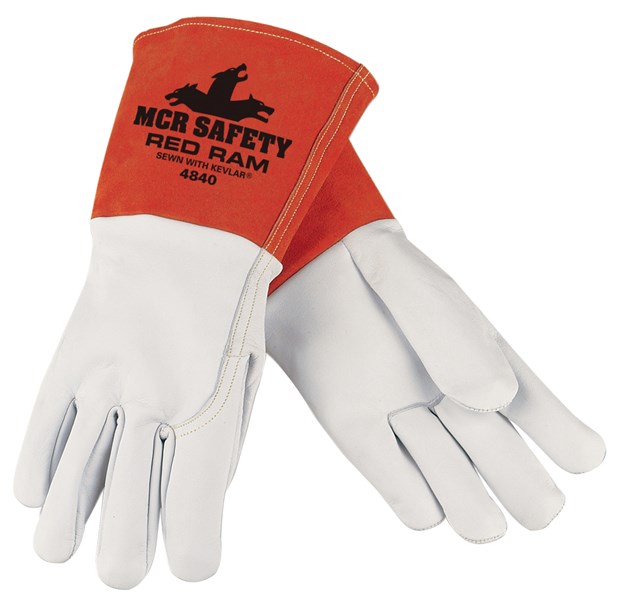MCR Safety Gloves For Glory  *MEDIUM*  Leather With Kevlar Welding 