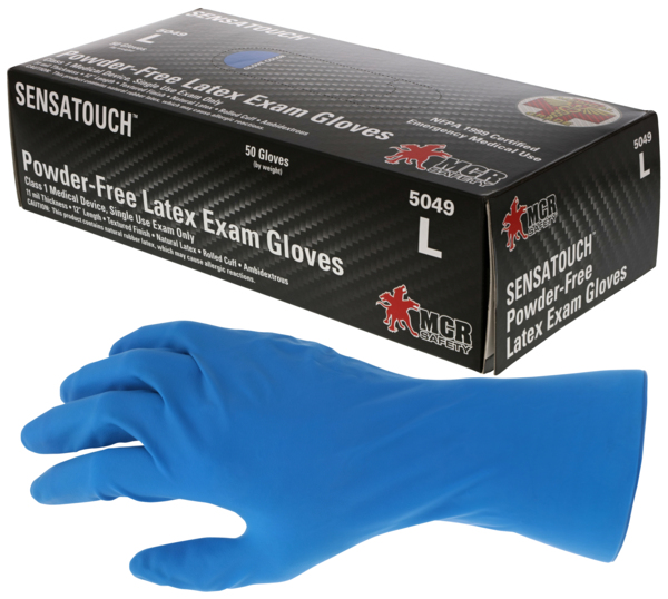 MCR Safety (6830) Rubber Coated Work Gloves, Textured, Size Large