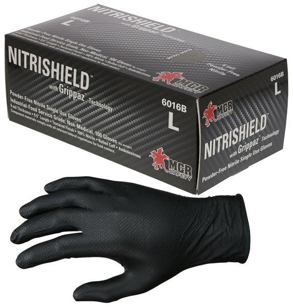 MCR Safety Cut Resistant Gloves,3,XL,Black,PR 92733PUXL