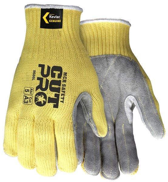 9686 - Cut Resistant Kevlar® Glove Leather Palm