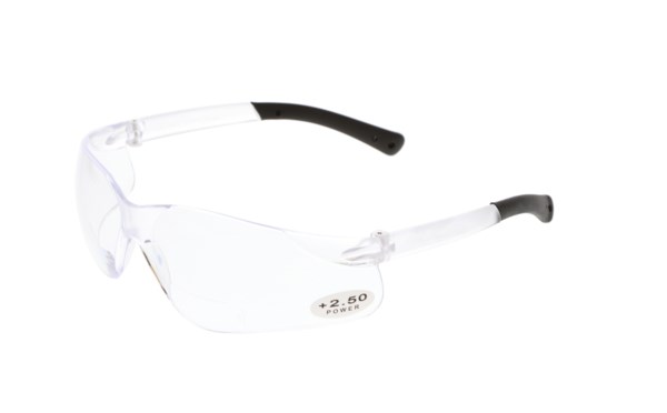 BearKat® BK1 Series Bifocal Readers Safety Glasses 2.5 Diopter, Clear Lens