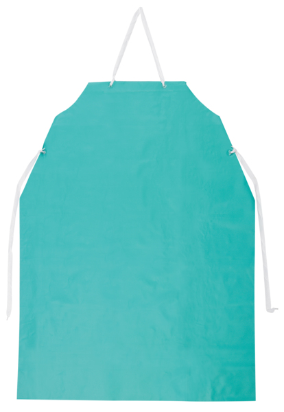 Yellow MCR Safety 200S5 35 by 47-Inch Classic PVC/Polyester Sewn Edge and Hemmed Apron 