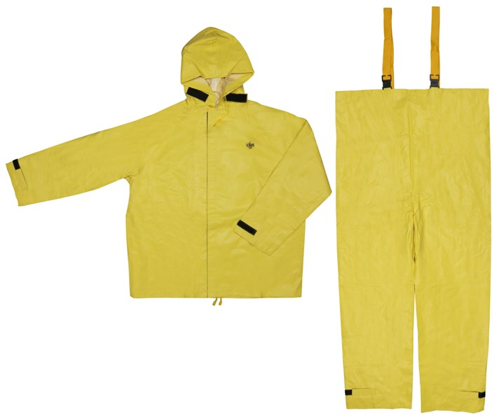 8402 - Yellow Neoprene Hydroblasting Rain Suit | MCR Safety