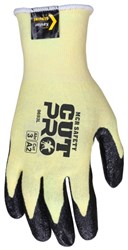 MCR Safety UltraTech Gloves 9693 Aramid Cut Protection with Textured  Nitrile Palms — Glove Size: S — Legion Safety Products