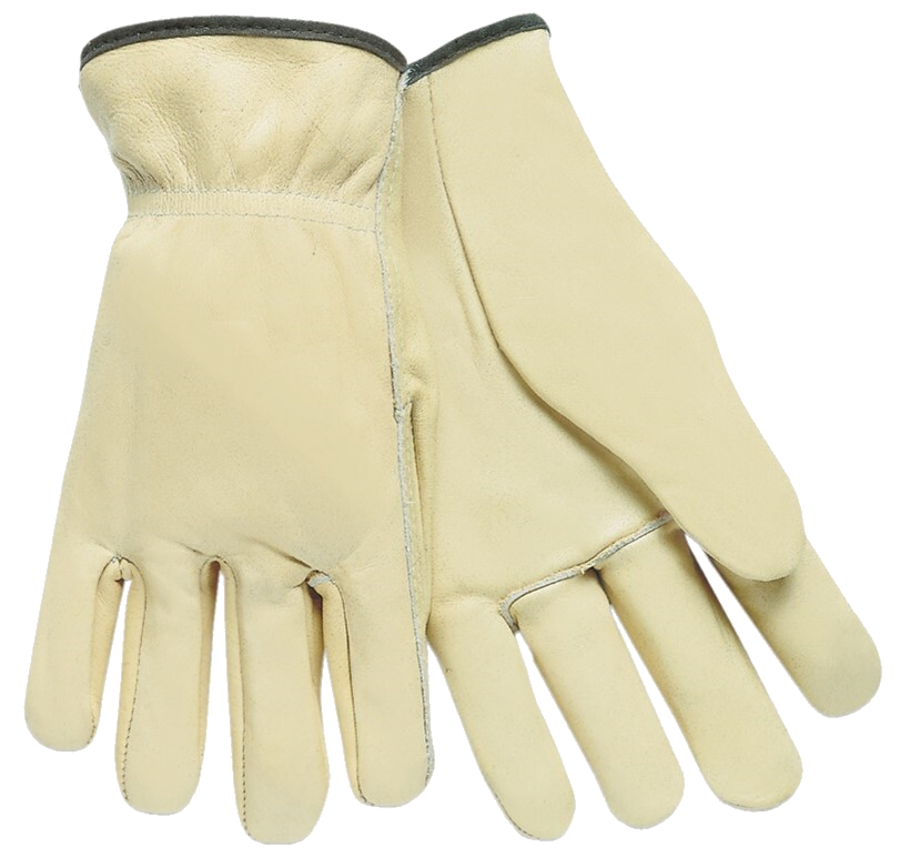 Cream Drivers Gloves