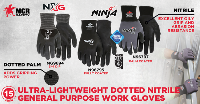 MCR Safety General Purpose Work Gloves