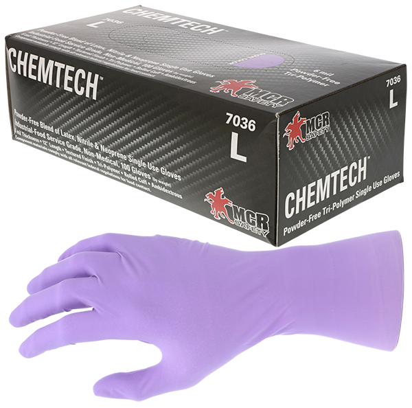 Thick Powder Free Glove in Natural Rubber for Cleaning Blue Microflex SG-375 Disposable Latex Gloves Medical / Exam Grade Size Extra Large Sanitary or Mechanic Tasks Long Cuff Case of 500 Units 