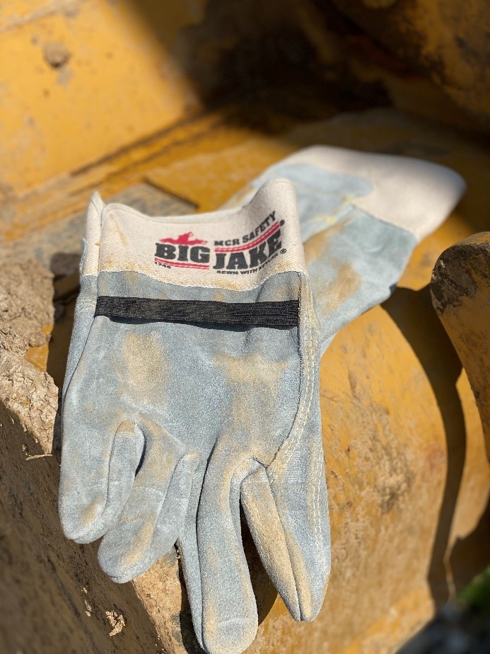 Men Goatskin Leather Work Gloves Utility Safety Work Gloves Driver Work Gloves 