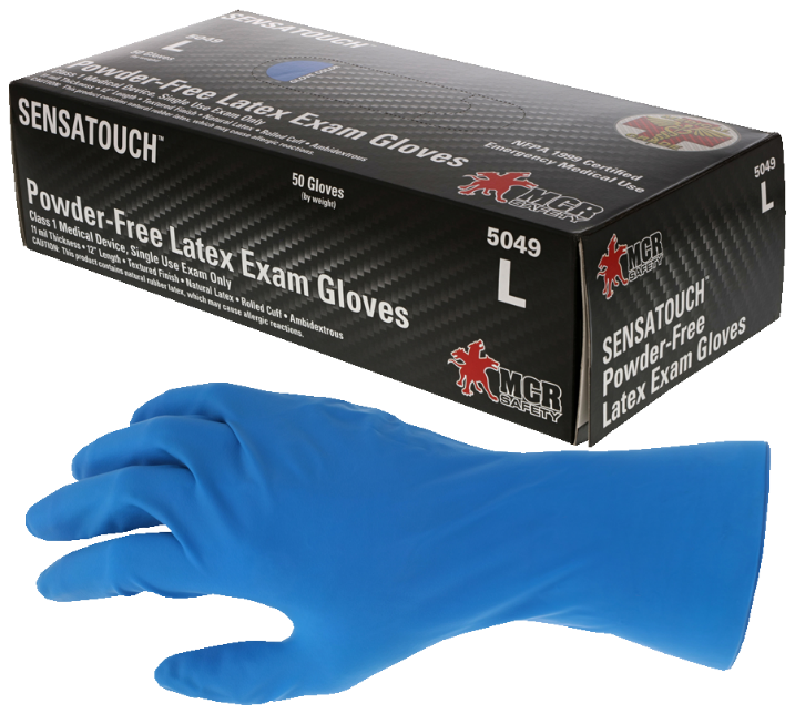 Handi-Works LATEX Gloves Sensi-Skin All-Purpose Size Medium 1 Pair 