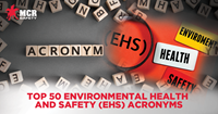 Top 50 Environmental Health and Safety (EHS) Acronyms