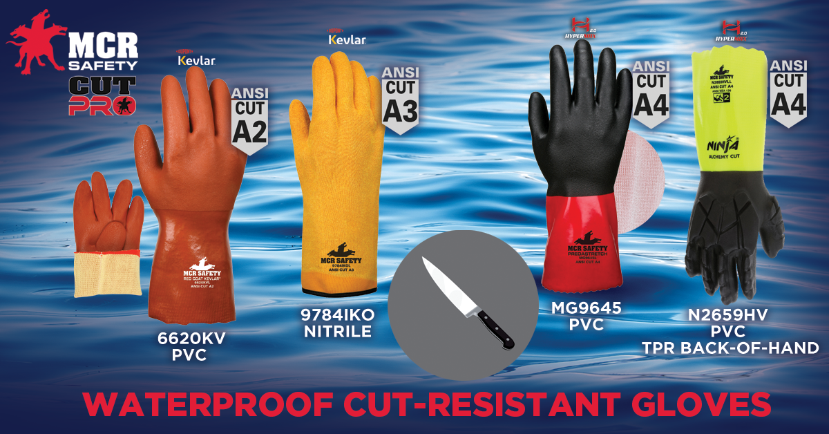 HPPE Nitrile Anti Cut Proof Safety Glove 1 Pair HANVO Cut Resistant Work Gloves 