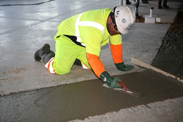 Wet Concrete Hazardous Application
