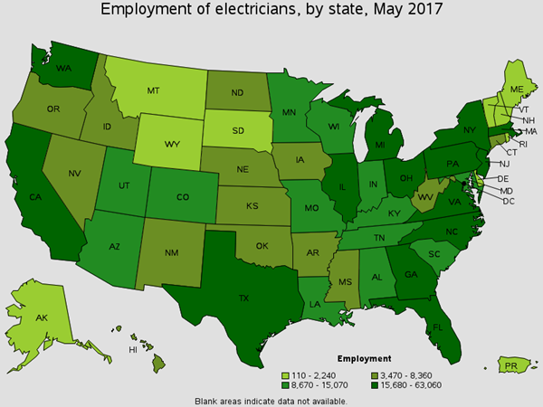 Employment of Electricians