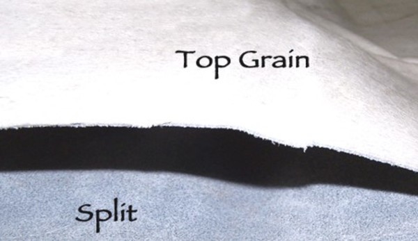 Top Grain versus Split Leather